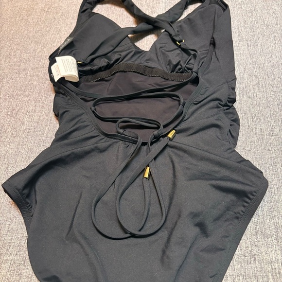 Island Goddess Soft Strap Over the Shoulder One Piece, Size 4 - Picture 4 of 8